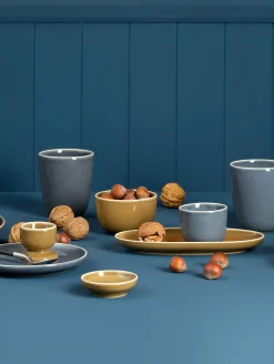 Online ASA Selection aperitifteller, oval, mocha