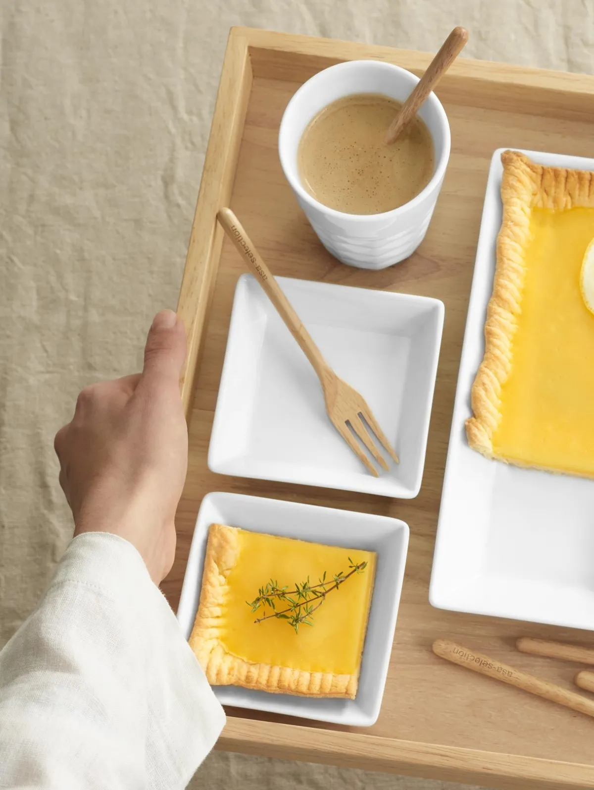 New ASA Selection aperitifteller, quadrat