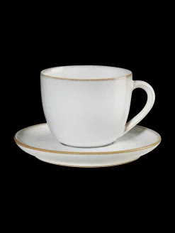 Online ASA Selection cappuccinotasse mit unterteller, sand