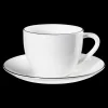 Online ASA Selection cappuccinotasse mit unterteller, ligne noire