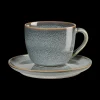 New ASA Selection cappuccinotasse mit unterteller, denim