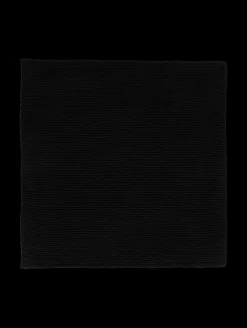 New ASA Selection 2er set baumwolltuch gestrickt, schwarz