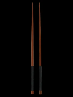 Clearance ASA Selection 2er set stäbchen m. schwarzem nylongriff