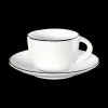 Sale ASA Selection espressotasse mit unterteller, ligne noire
