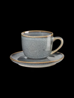 New ASA Selection espressotasse mit unterteller, denim