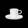 Outlet ASA Selection espressotasse mit unterteller, ligne noire