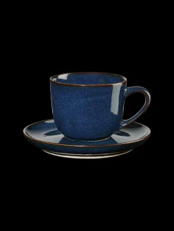 ASA Selection espressotasse mit unterteller, midnight blue