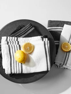 Online ASA Selection geschirrtuch, black lines