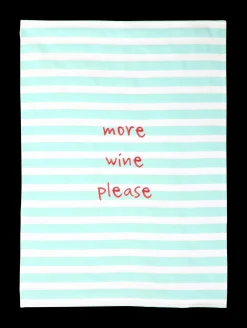 Outlet ASA Selection geschirrtuch, more wine please