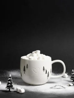 Outlet ASA Selection henkelbecher, heart in the snow