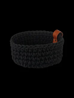 ASA Selection häkelkorb, schwarz, s