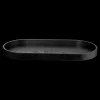 Best ASA Selection holztablett oval, schwarz