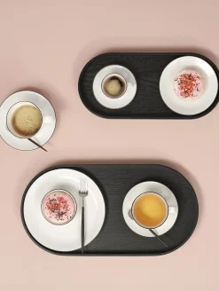 Best ASA Selection kaffeetasse mit unterteller, ligne noire