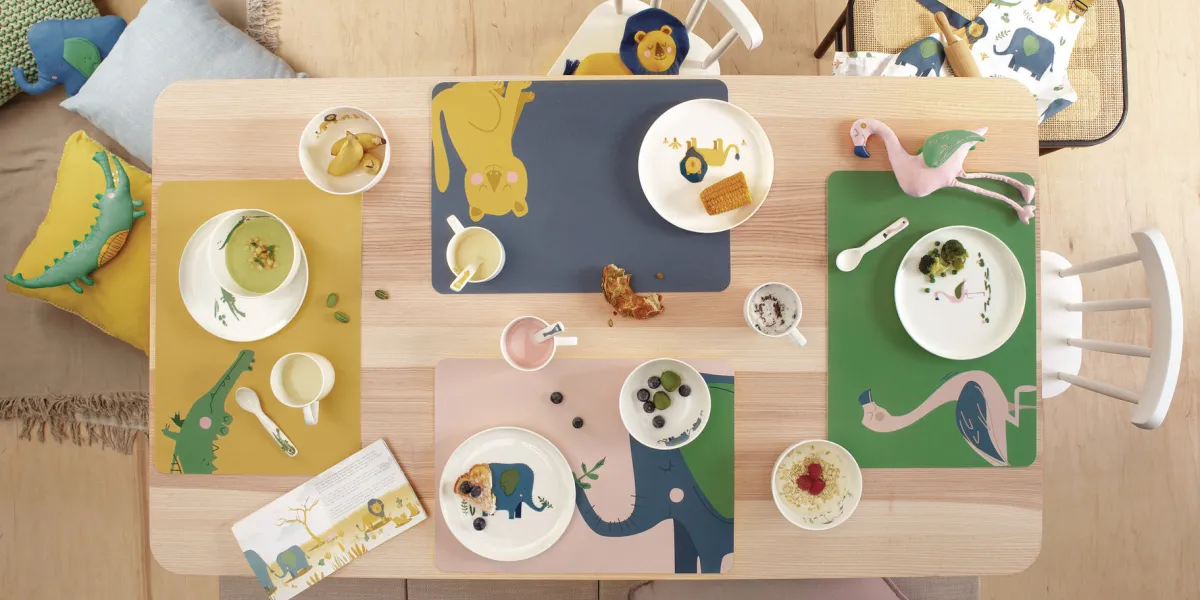 New ASA Selection kindertischset, emma elefant