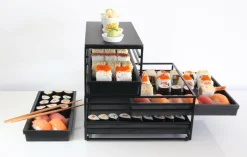 ASA Selection metalldisplay zum herausziehen, rechteckig