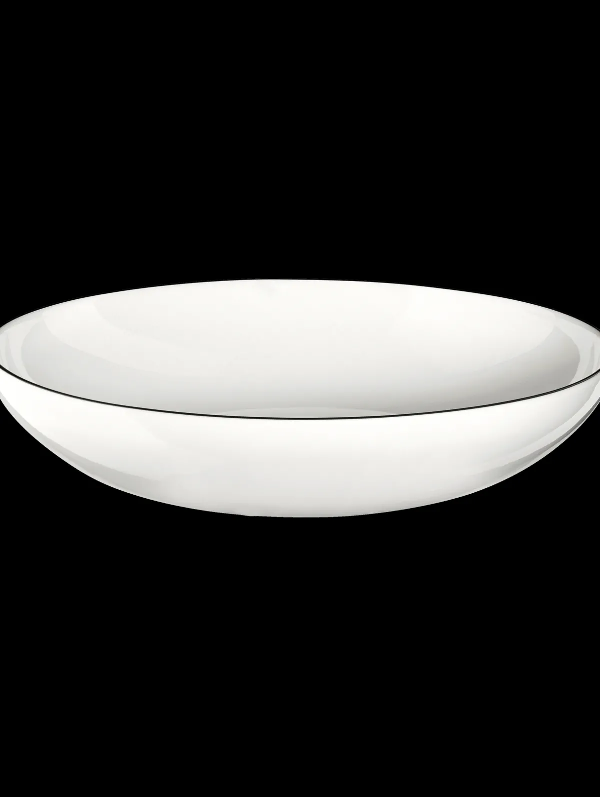 Best ASA Selection pasta-/suppenteller, ligne noire