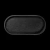 Outlet ASA Selection tablett, oval, schwarz, s