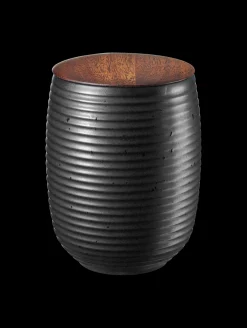 New ASA Selection teedose, black mit holzdeckel