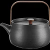 Online ASA Selection teekanne mit Holzgriff, black