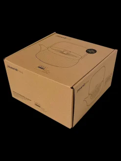 Online ASA Selection teekanne mit Holzgriff, black