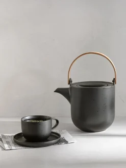 Clearance ASA Selection teekanne mit holzgriff, kuro