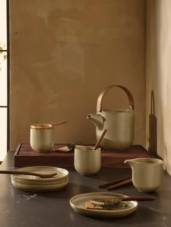 ASA Selection teekanne mit holzgriff, miso