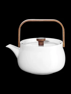 ASA Selection teekanne mit holzgriff, white