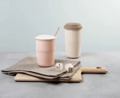 New ASA Selection thermobecher creme, deckel braun