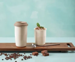 New ASA Selection thermobecher creme, deckel braun