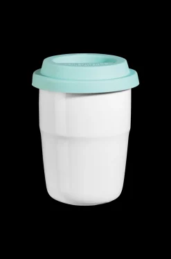 Sale ASA Selection thermobecher weiß, deckel türkis