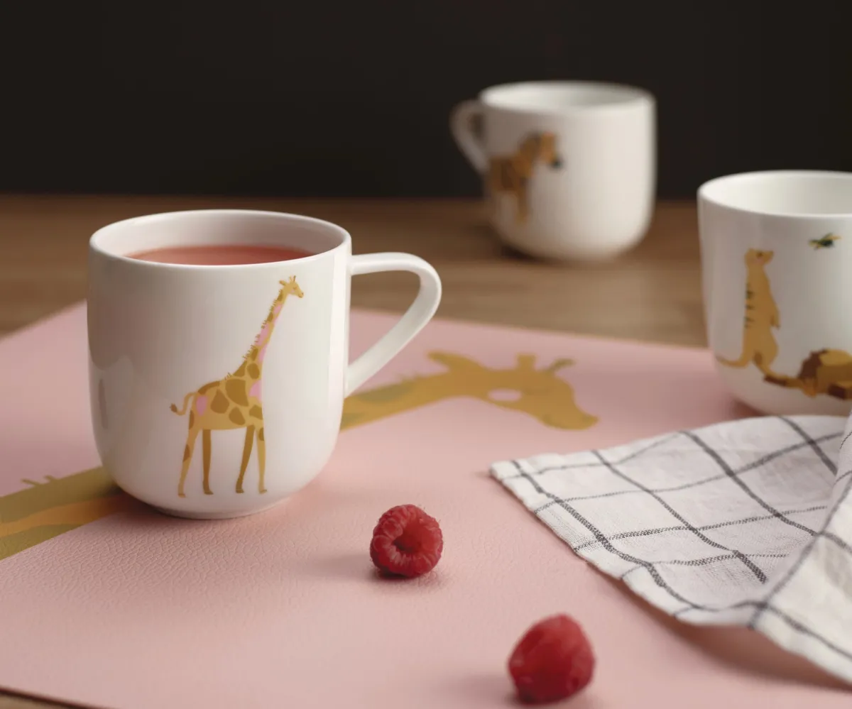 Hot ASA Selection tischset, giraffe gisèle