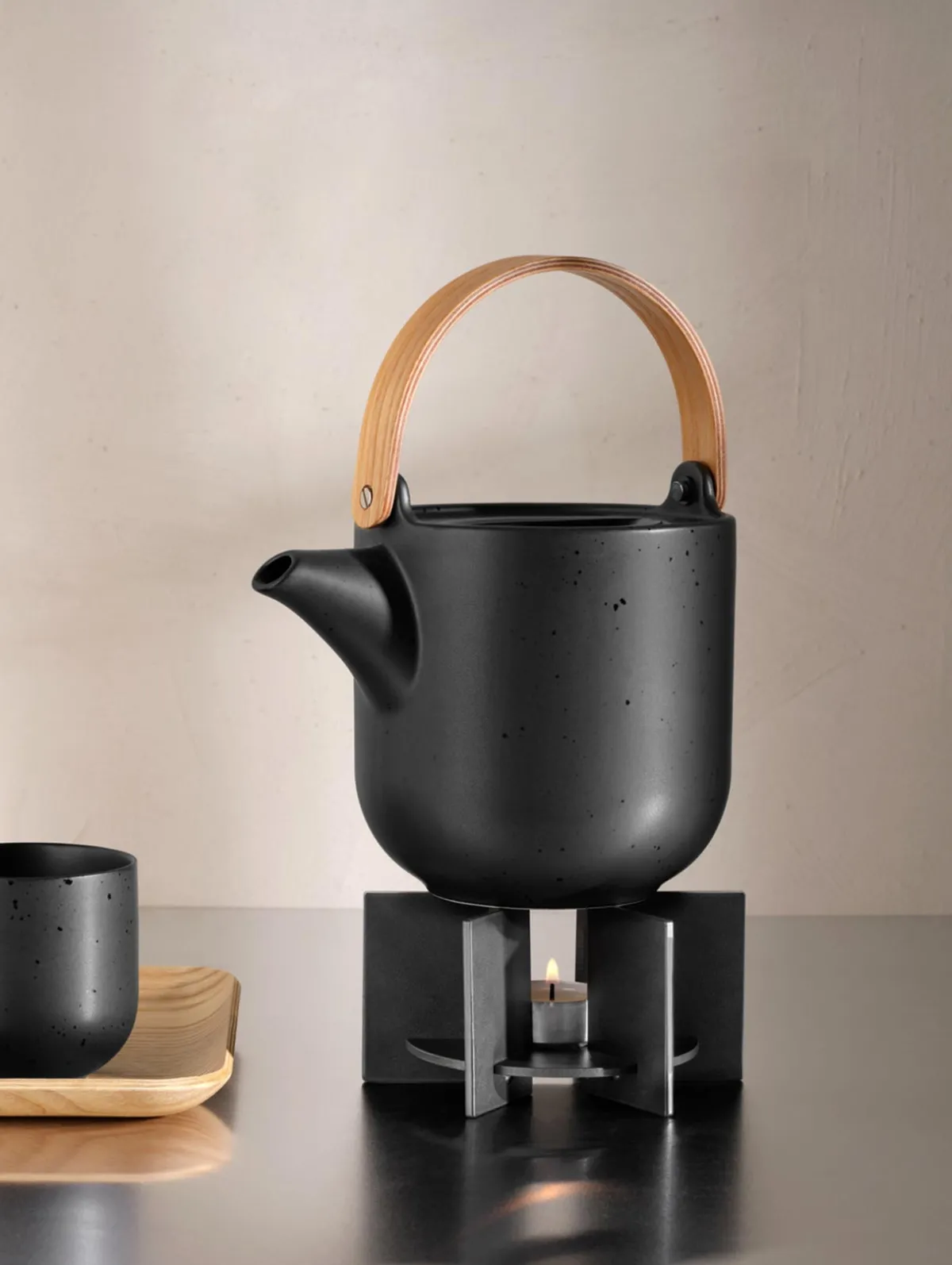 Online ASA Selection universalstövchen, schwarz