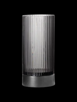 Hot ASA Selection windlicht mit porzellanfuß, grey