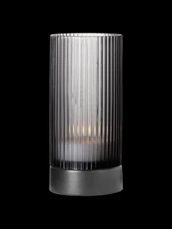 Hot ASA Selection windlicht mit porzellanfuß, grey