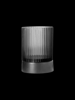 Outlet ASA Selection windlicht mit porzellanfuß, grey