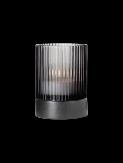 Outlet ASA Selection windlicht mit porzellanfuß, grey