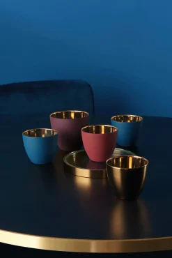 Outlet ASA Selection windlicht rot/gold